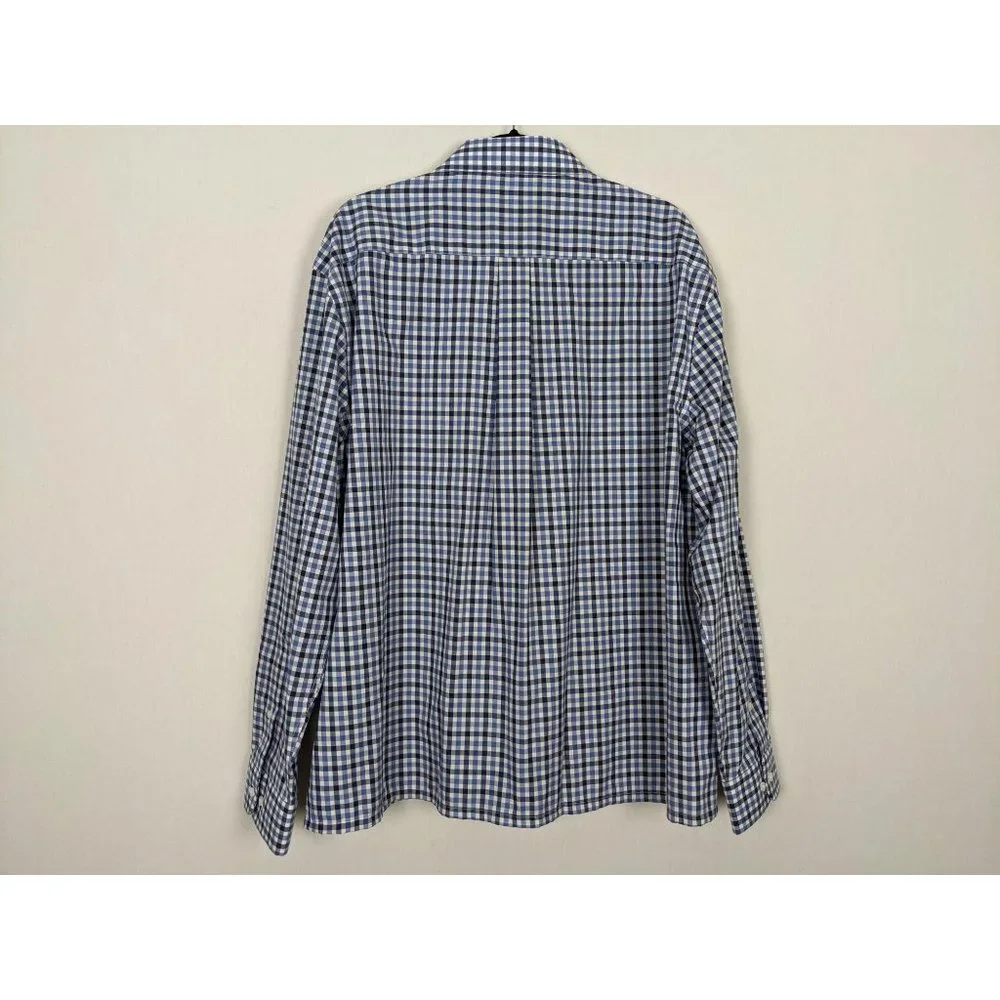 JOS.‎ A. Bank long sleeve button down checked print
